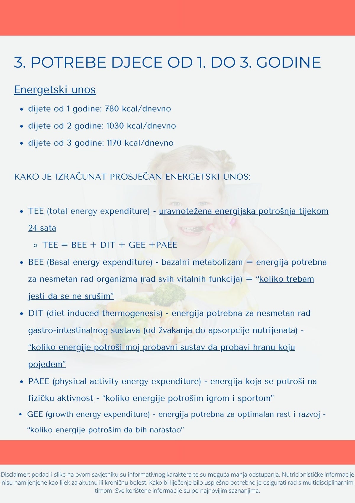 Moje dijete uči jesti samo