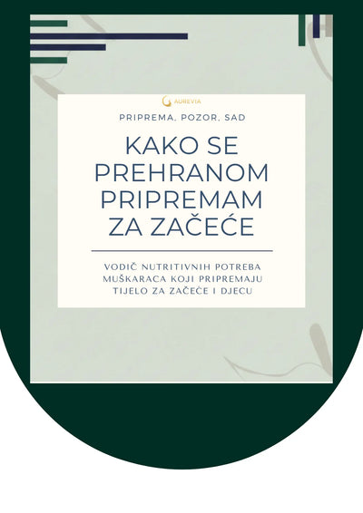 Prehrana za začeće – vodič za muškarce