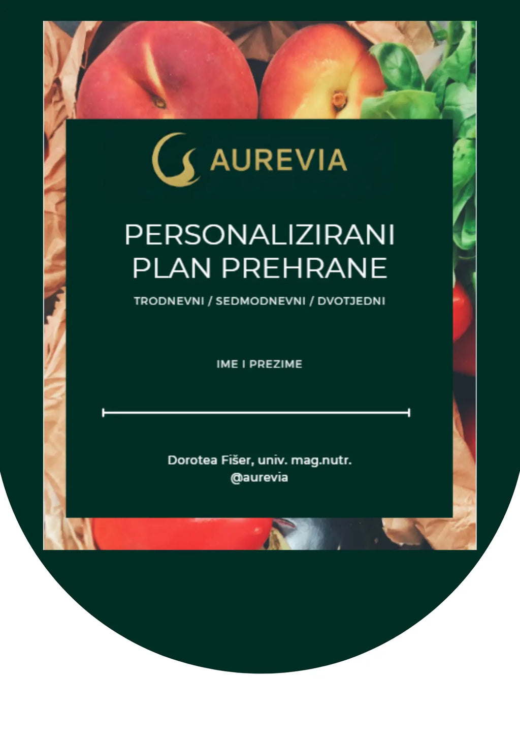 PERSONALIZIRANI PLAN PREHRANE