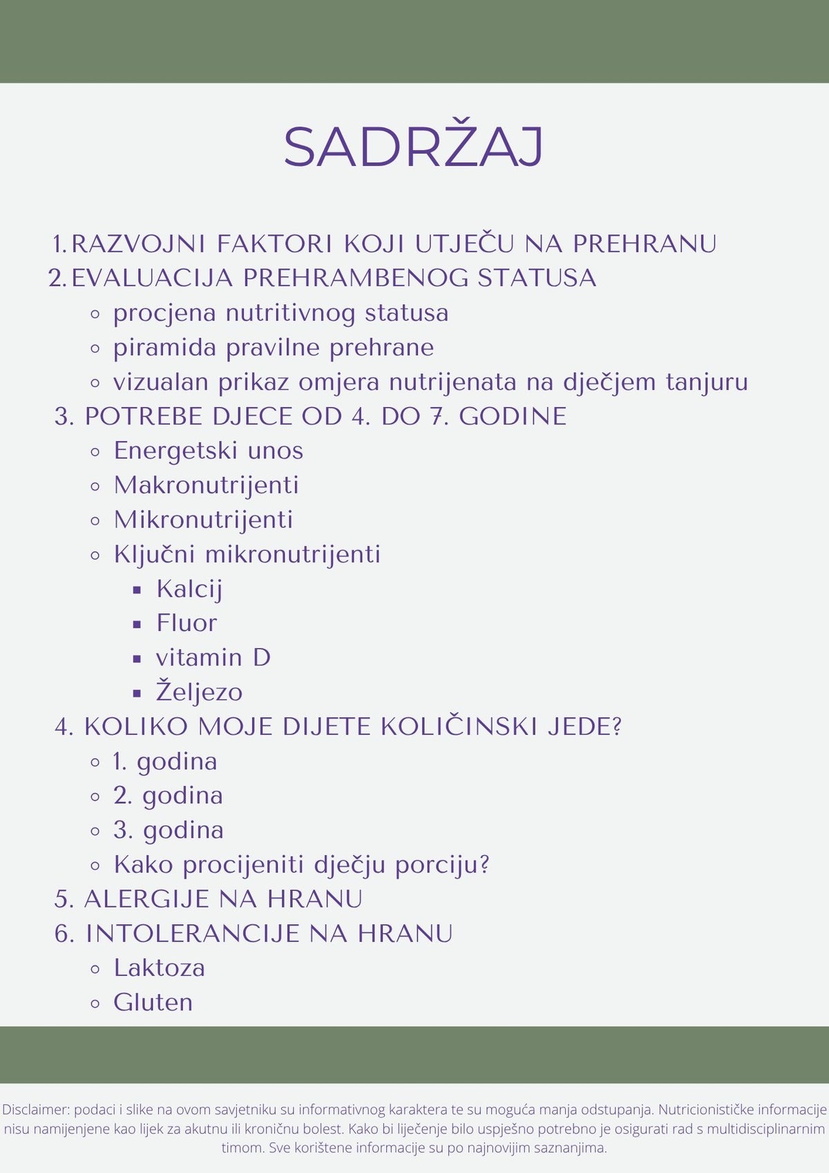 Moje dijete bira šareni tanjur