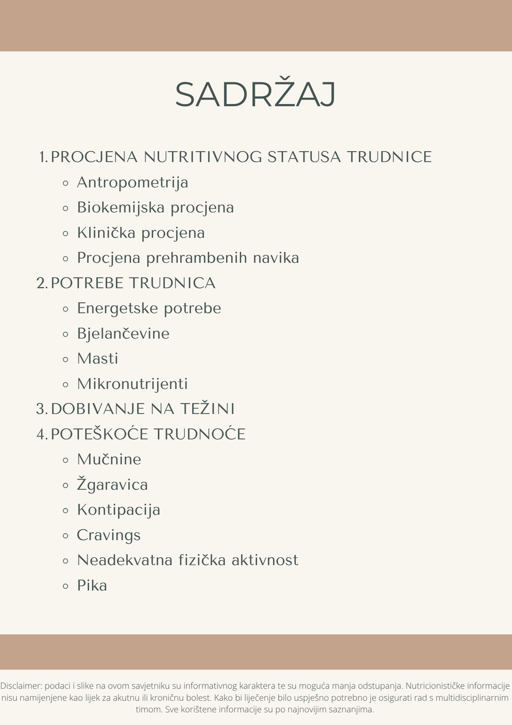 KAKO JESTI DOK SE NOVI ŽIVOT RAZVIJA U MENI