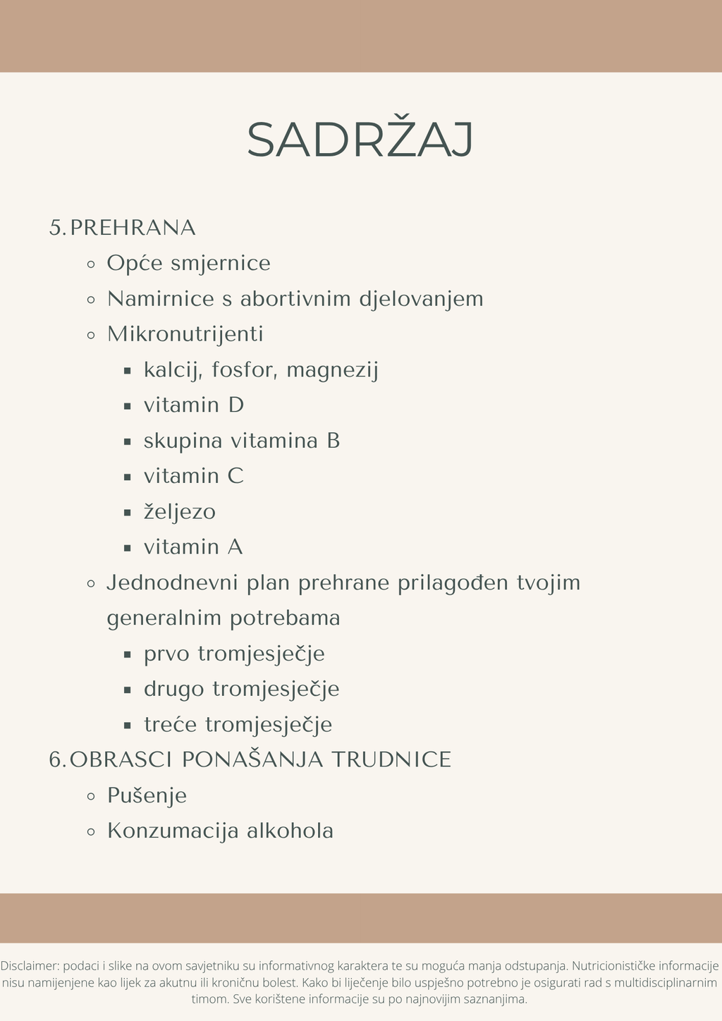 KAKO JESTI DOK SE NOVI ŽIVOT RAZVIJA U MENI