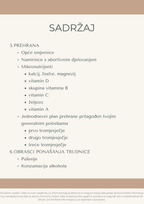 KAKO JESTI DOK SE NOVI ŽIVOT RAZVIJA U MENI