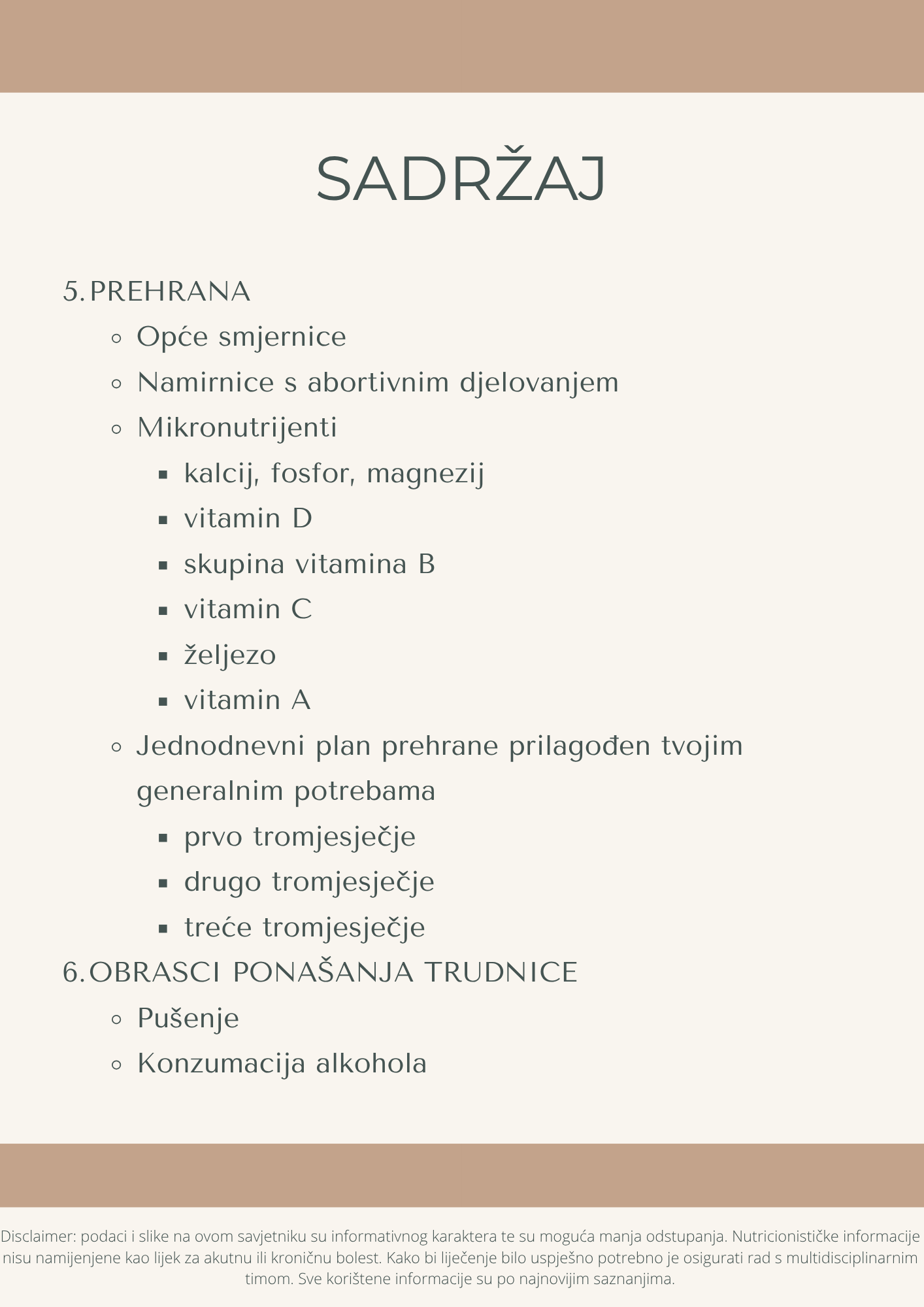 KAKO JESTI DOK SE NOVI ŽIVOT RAZVIJA U MENI