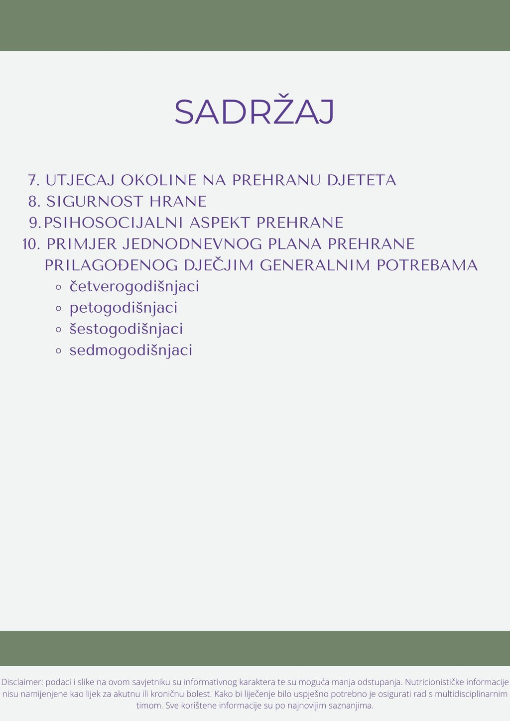 Moje dijete bira šareni tanjur