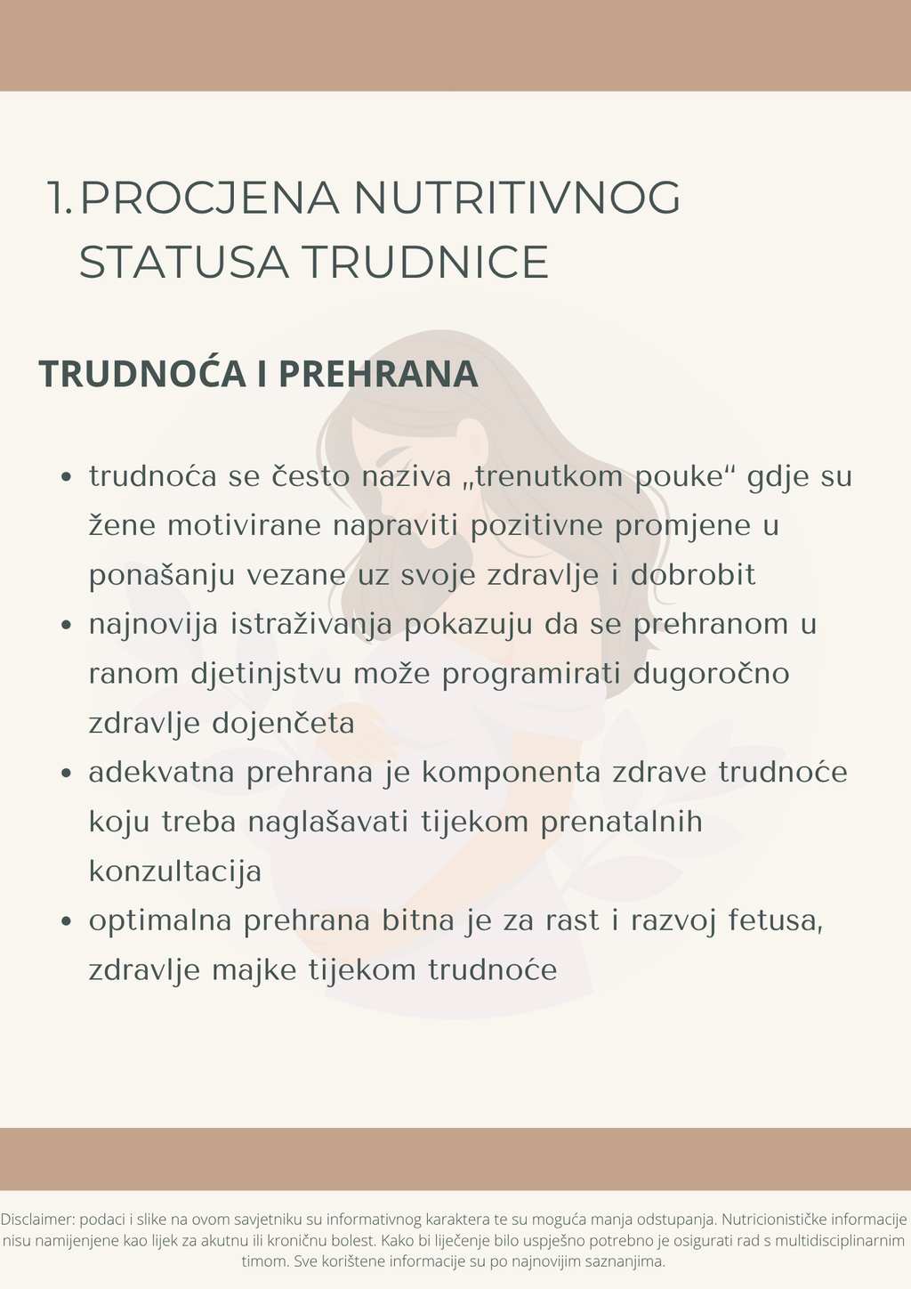 KAKO JESTI DOK SE NOVI ŽIVOT RAZVIJA U MENI