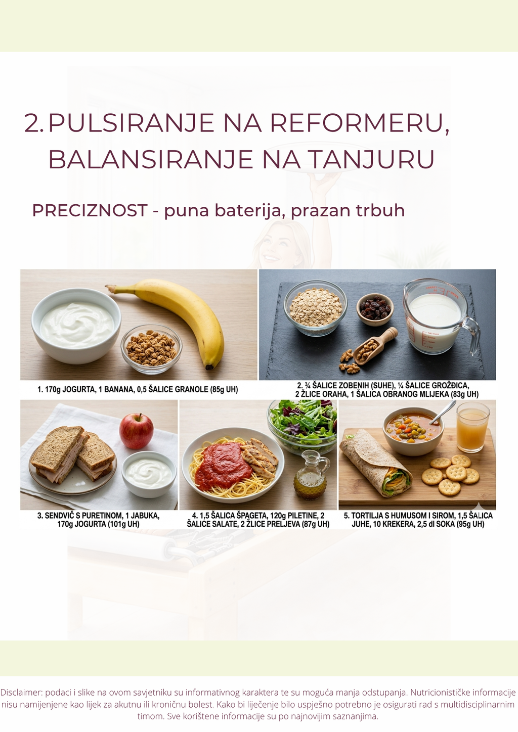 Prehrana za reformer pilates – vodič