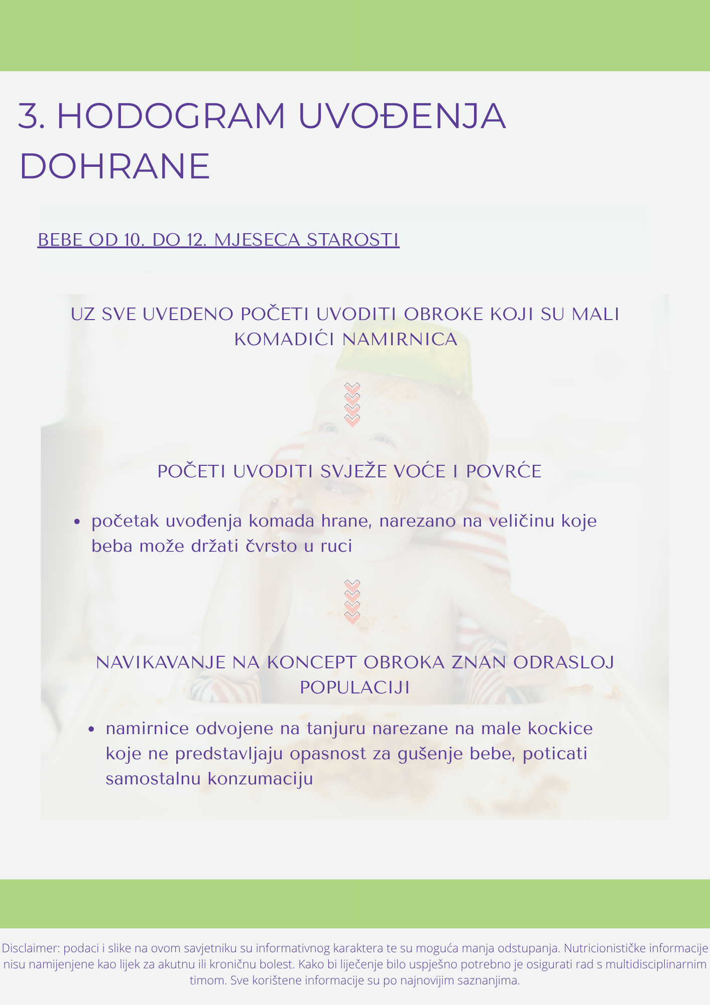 MOJA BEBA POČINJE JESTI U PROLJEĆE