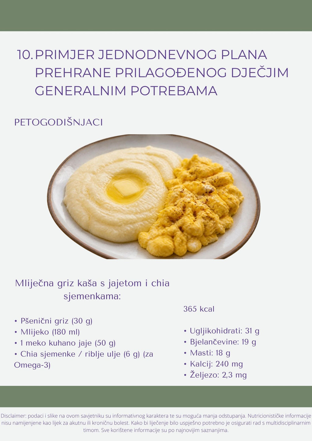 Moje dijete bira šareni tanjur