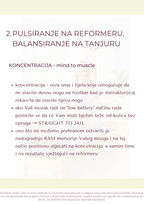 Prehrana za reformer pilates – vodič