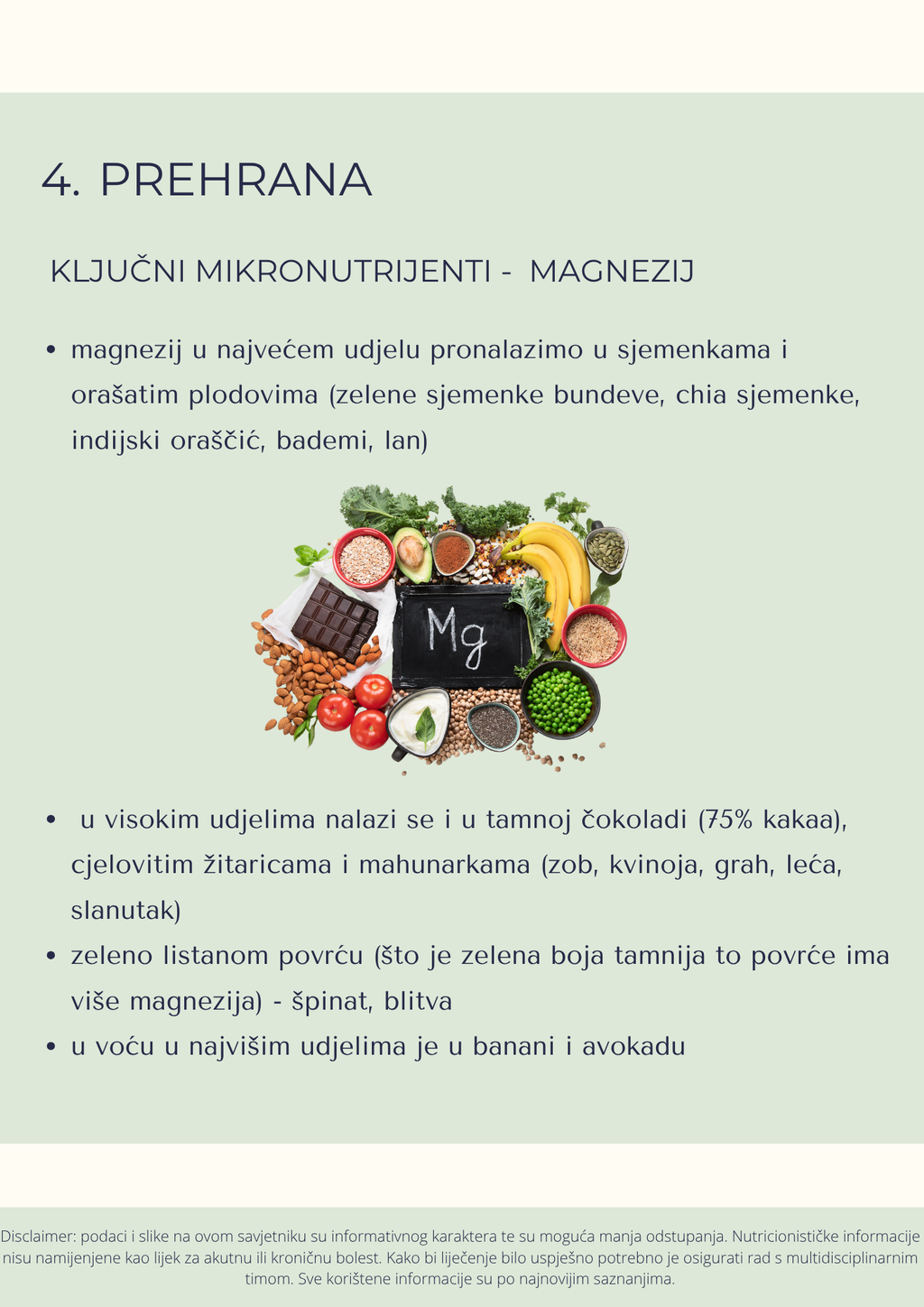 KAKO SE PREHRANOM PRIPREMAM  ZA ZAČEĆE