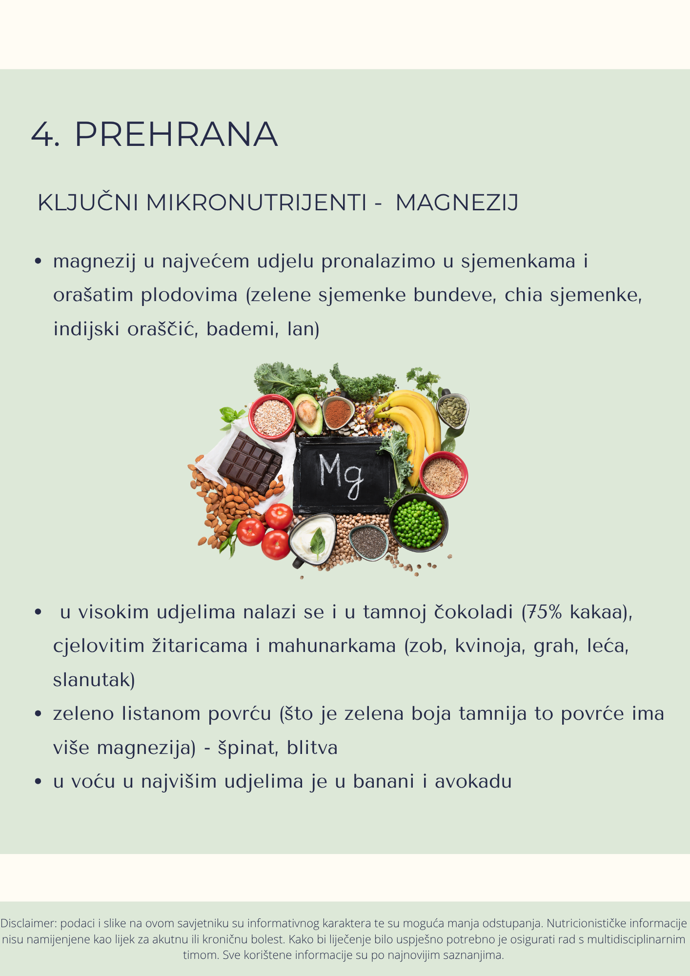 KAKO SE PREHRANOM PRIPREMAM  ZA ZAČEĆE