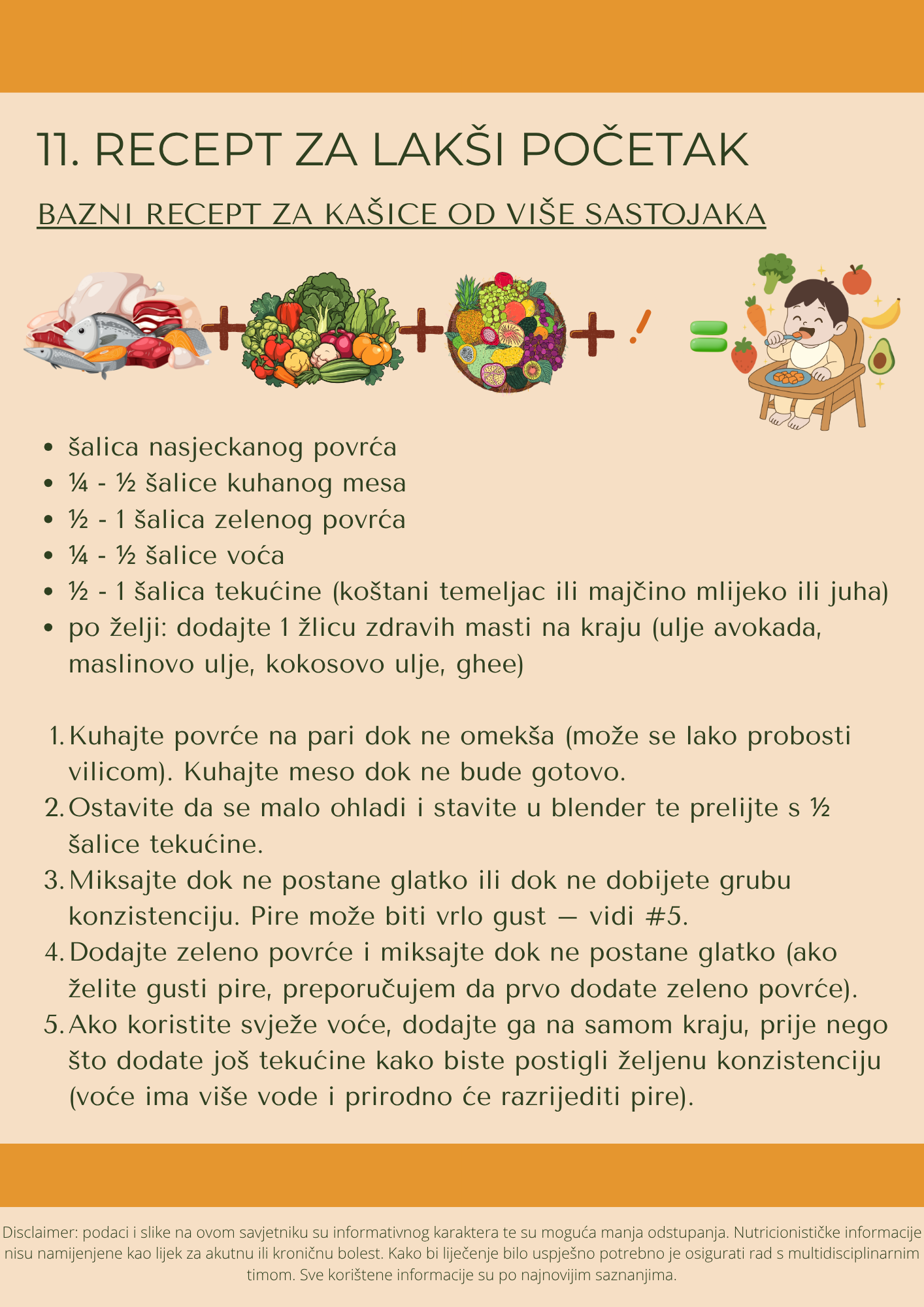 MOJA BEBA POČINJE JESTI U JESEN