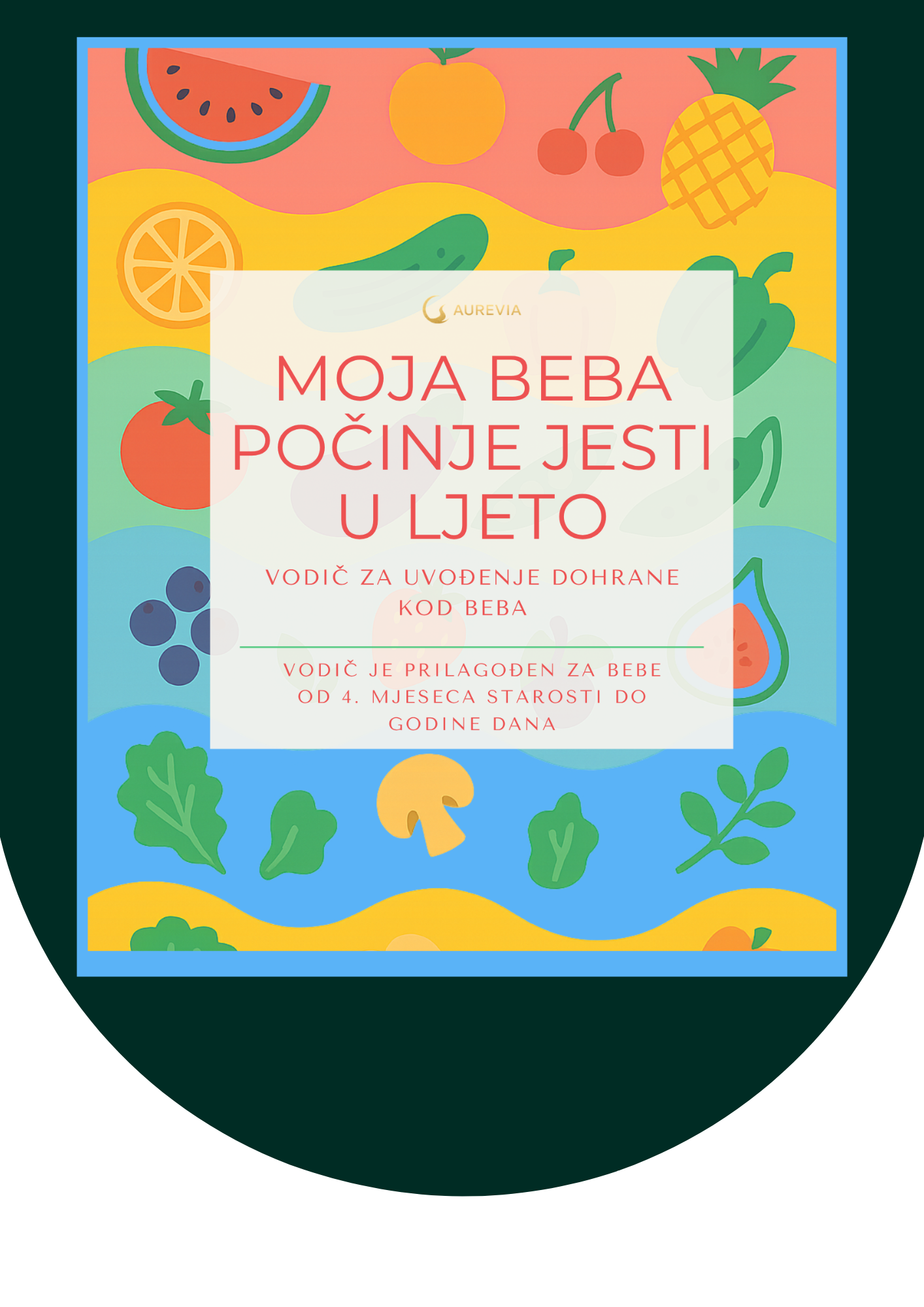 MOJA BEBA POČINJE JESTI U LJETO