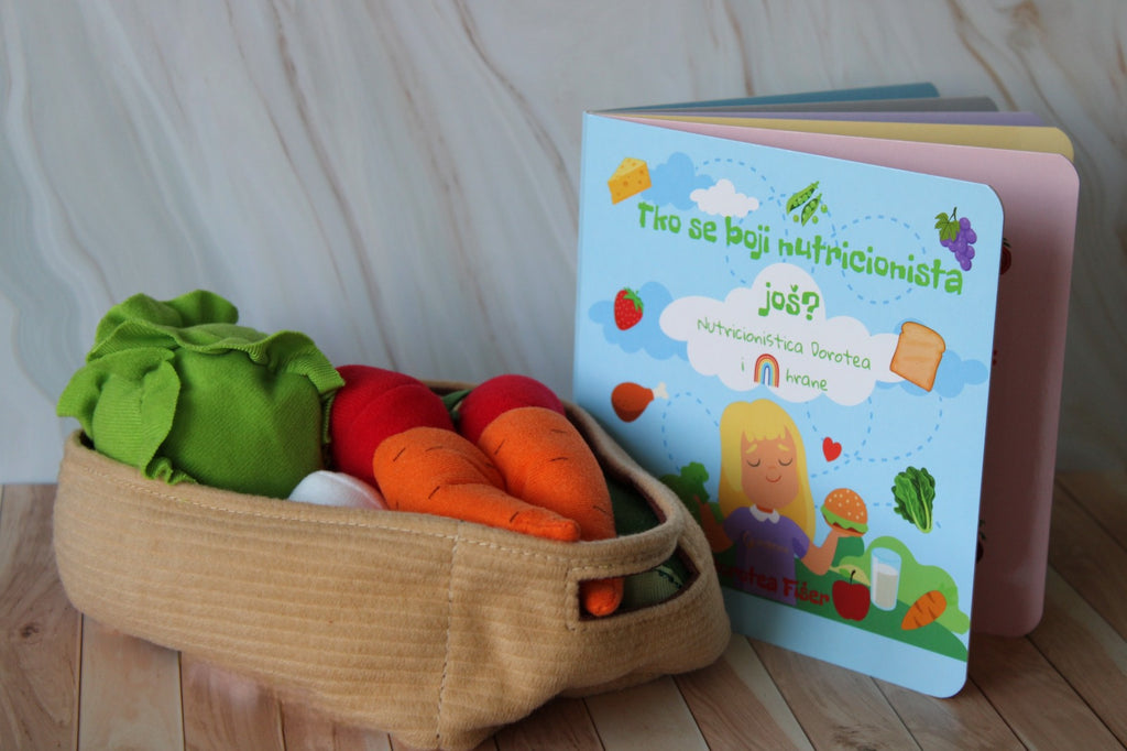 Slikovnica "Tko se boji nutricionista još? Nutricionistica Dorotea i duga hrane"