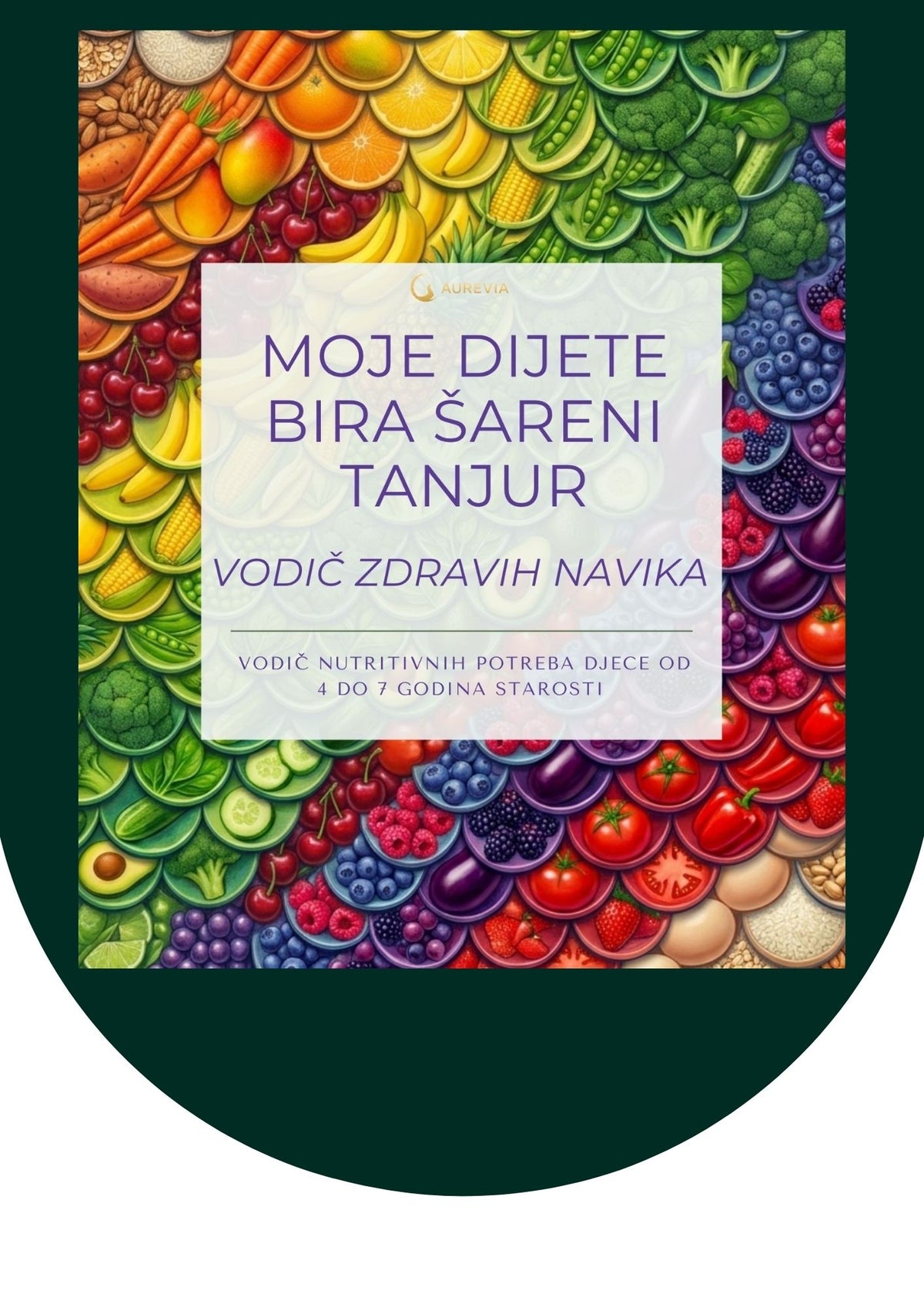 Moje dijete bira šareni tanjur